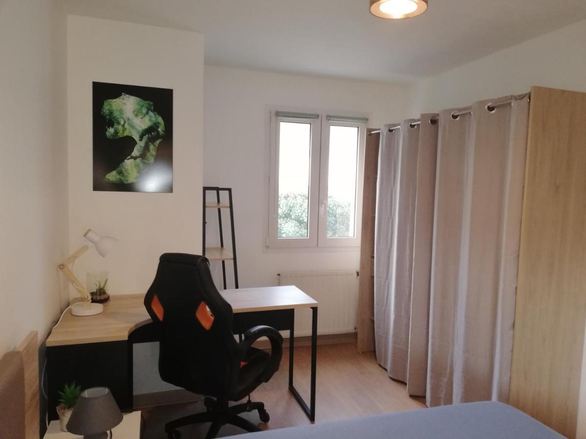 Apartament Grand T3 Avec Clim, Parking Et Terrasse Privative - Agen Zewnętrze zdjęcie